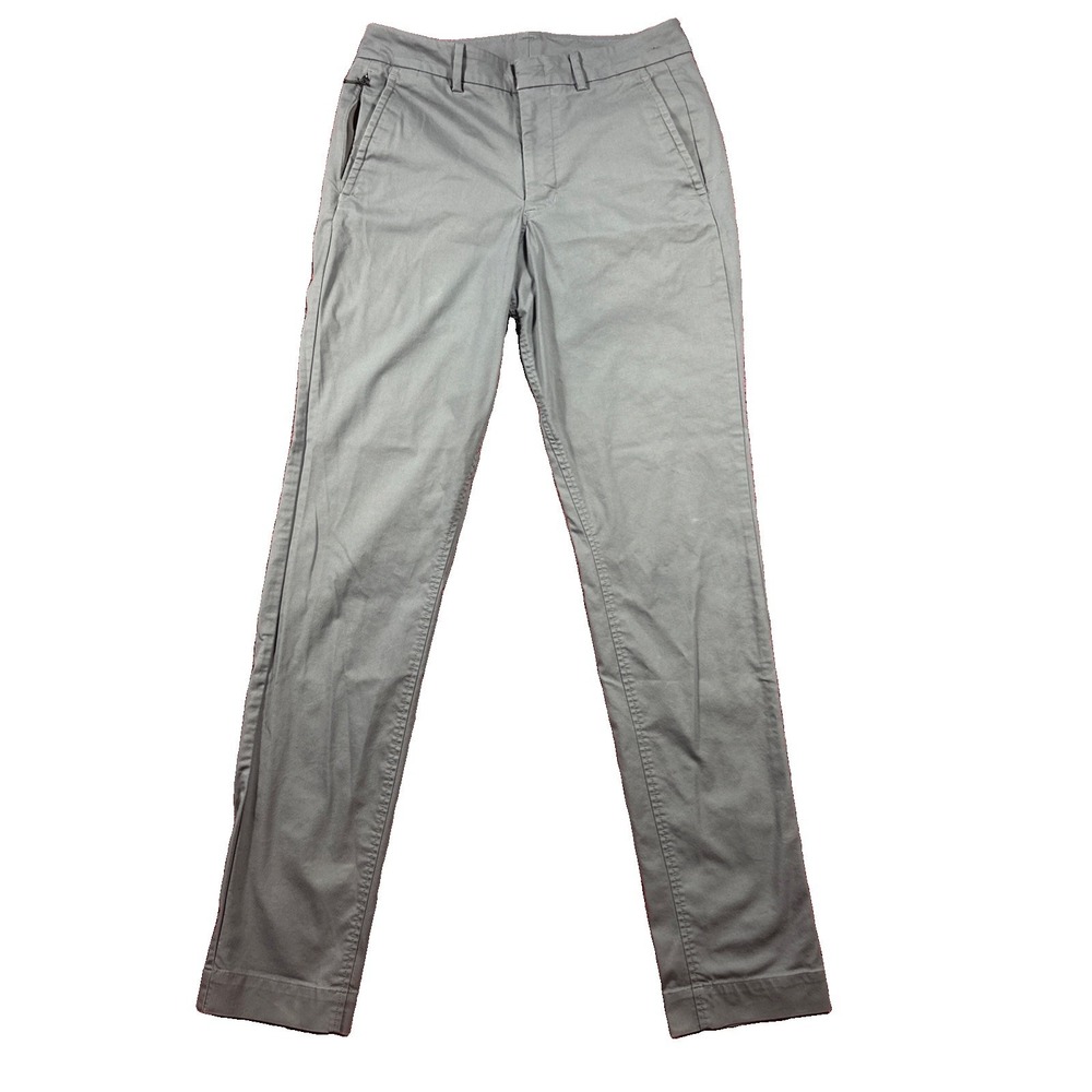 Kit and Ace Pants Mens Fit 29x33 Gray Chino Slim Fit Casual Tech Performance